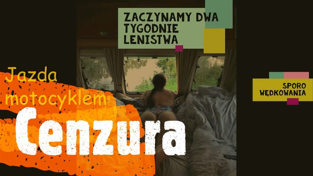 Dwa tygodnie odpoczynku, ale czy na pewno. Wedkowanie, motocykl i kempingowanie. Vlog 55