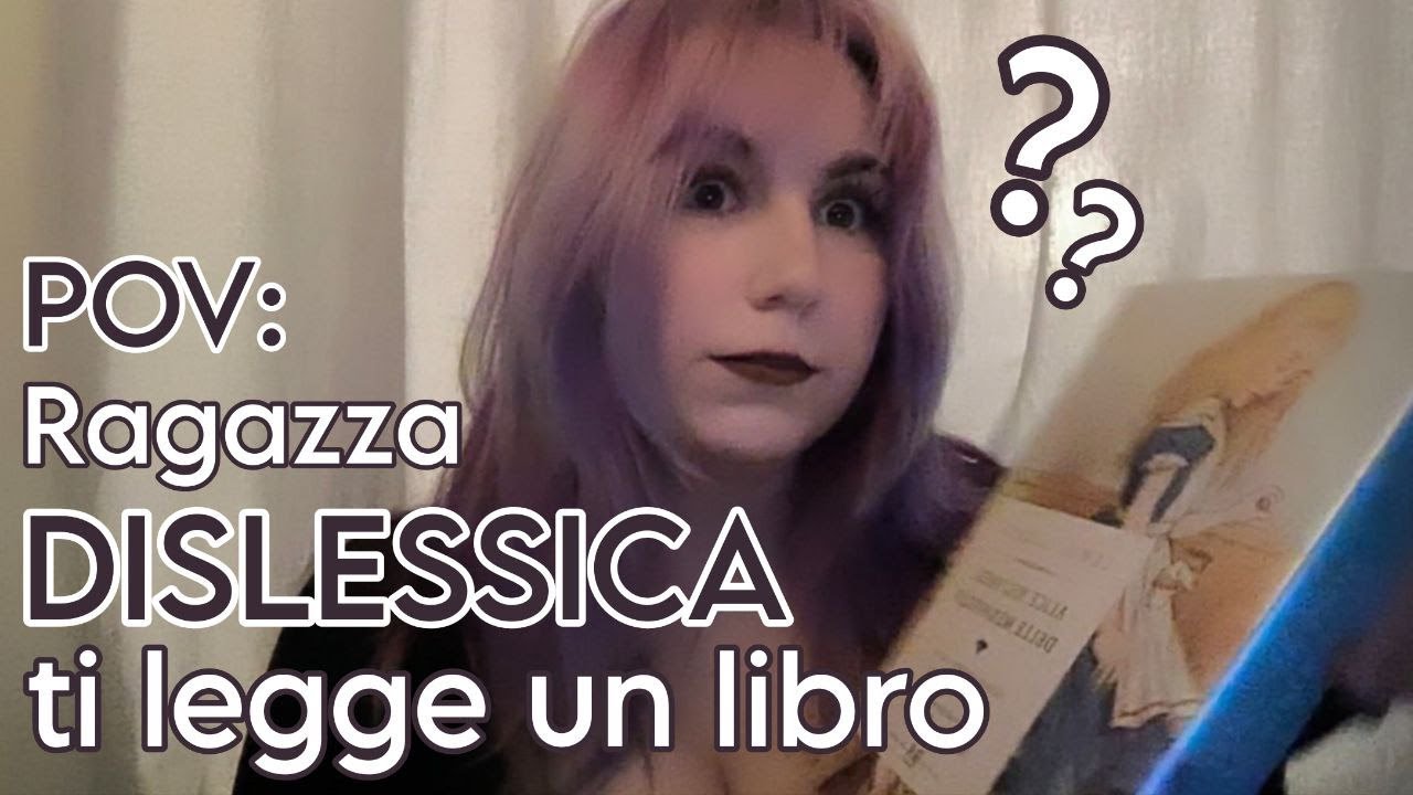 POV: Ragazza Dislessica ti Legge un Libro || ASMR, lofi, whispering, soft spoken|