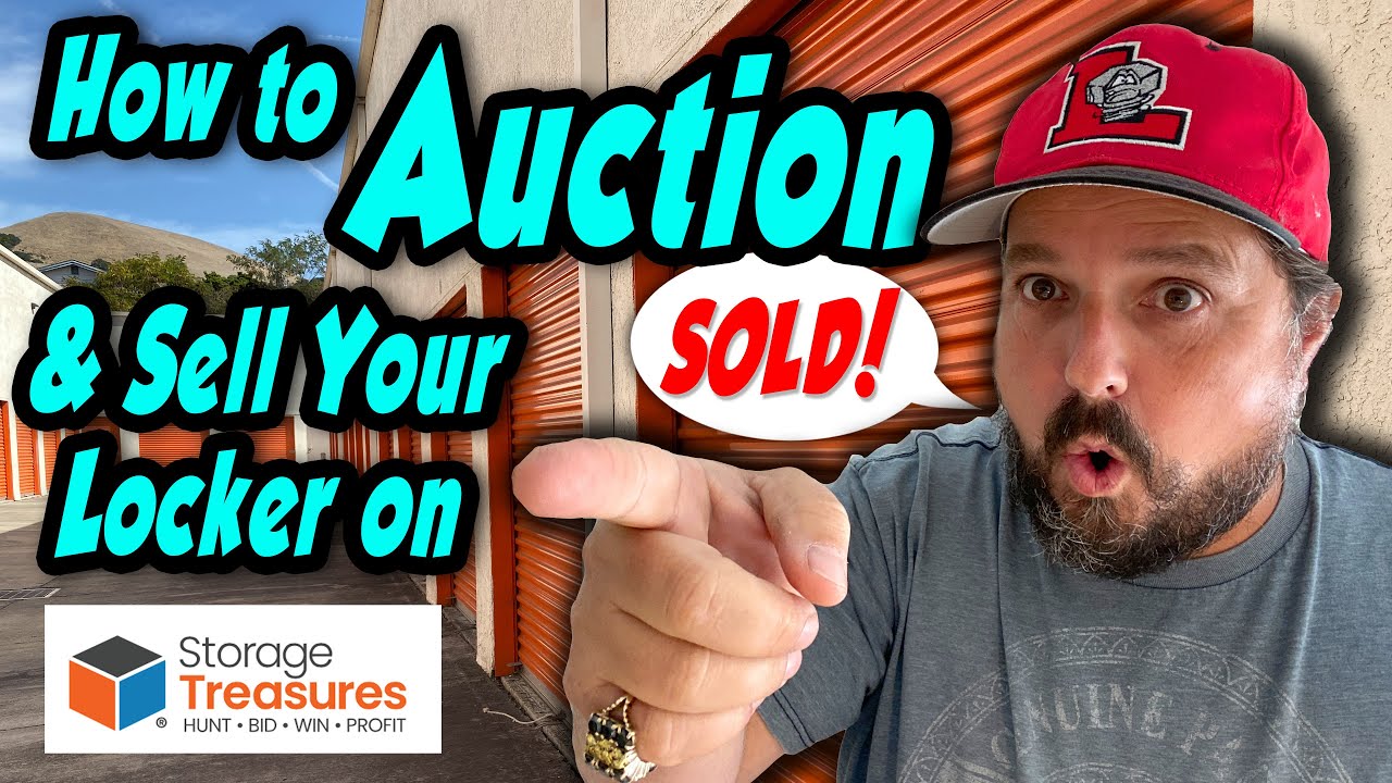 How to AUCTION & SELL Your Own Locker on Storage Treasures. It's easy and profitable!