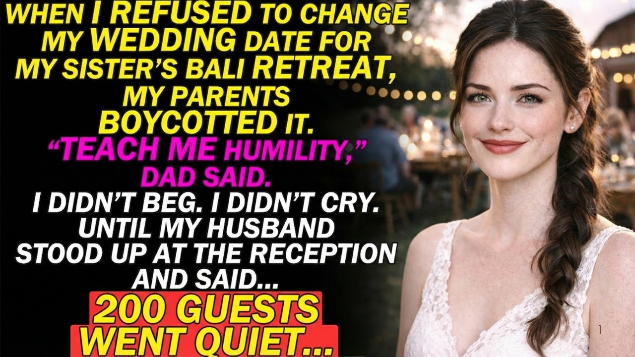 My Parents Boycotted My Wedding To 
