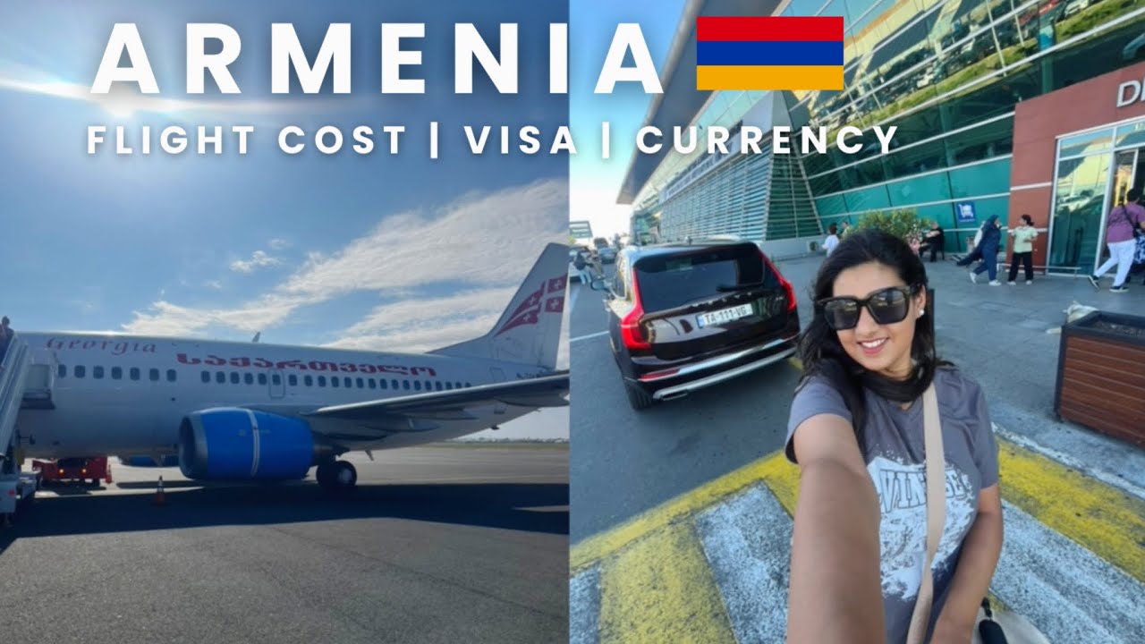 Indian Girl Flying to Armenia 🇦🇲 | Solo Trip | Visa Cost | Flight Cost | Currency | Heena Bhatia