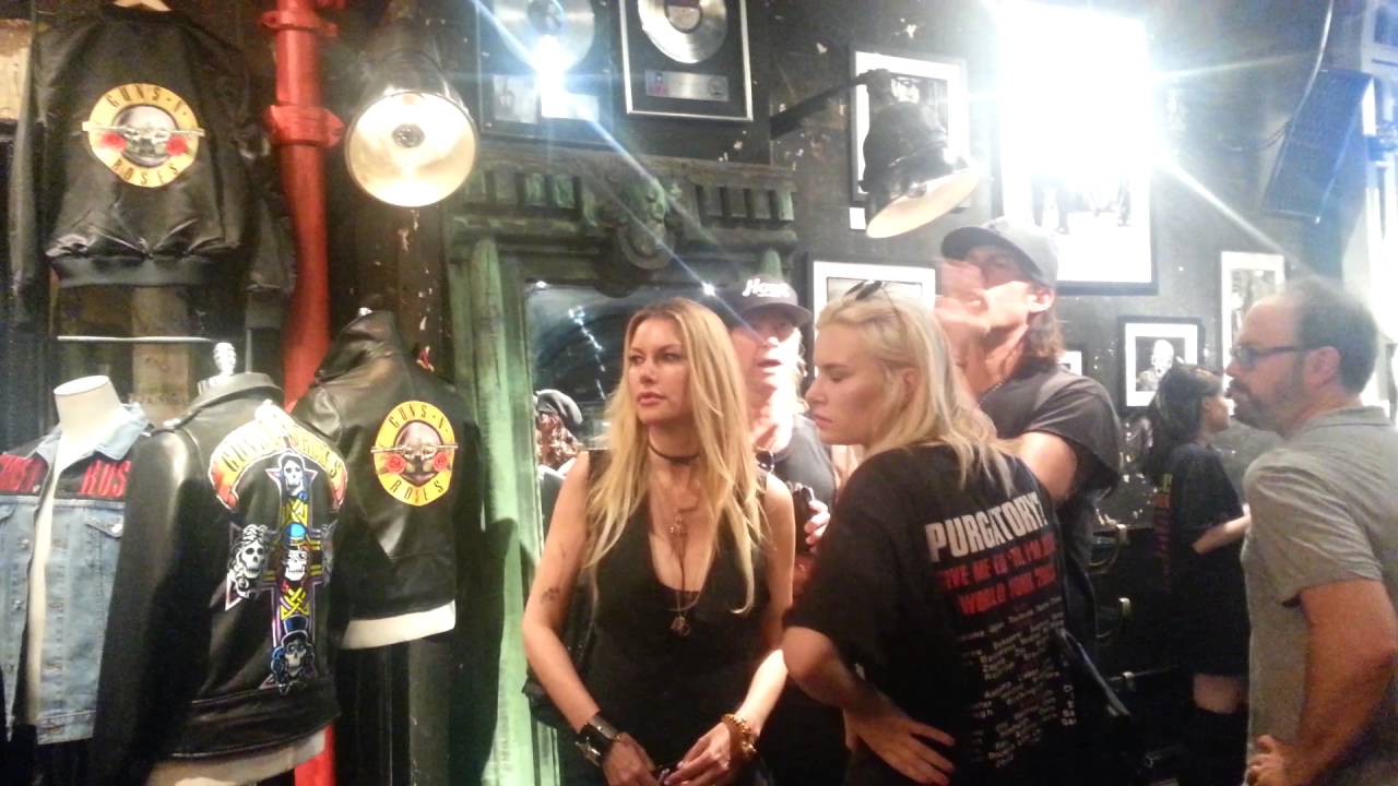 Duff McKagen dropped by John Varvatos New York City July 22nd 2016