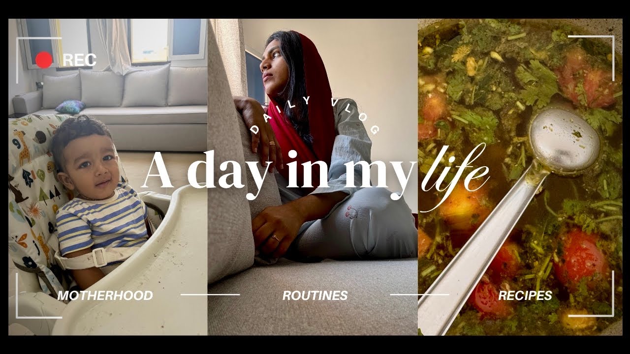 Morning 🌞 to Afternoon Routine in my life with EMRU ♥️ | Qatar 🇶🇦 Life | Malayalam Vlog |