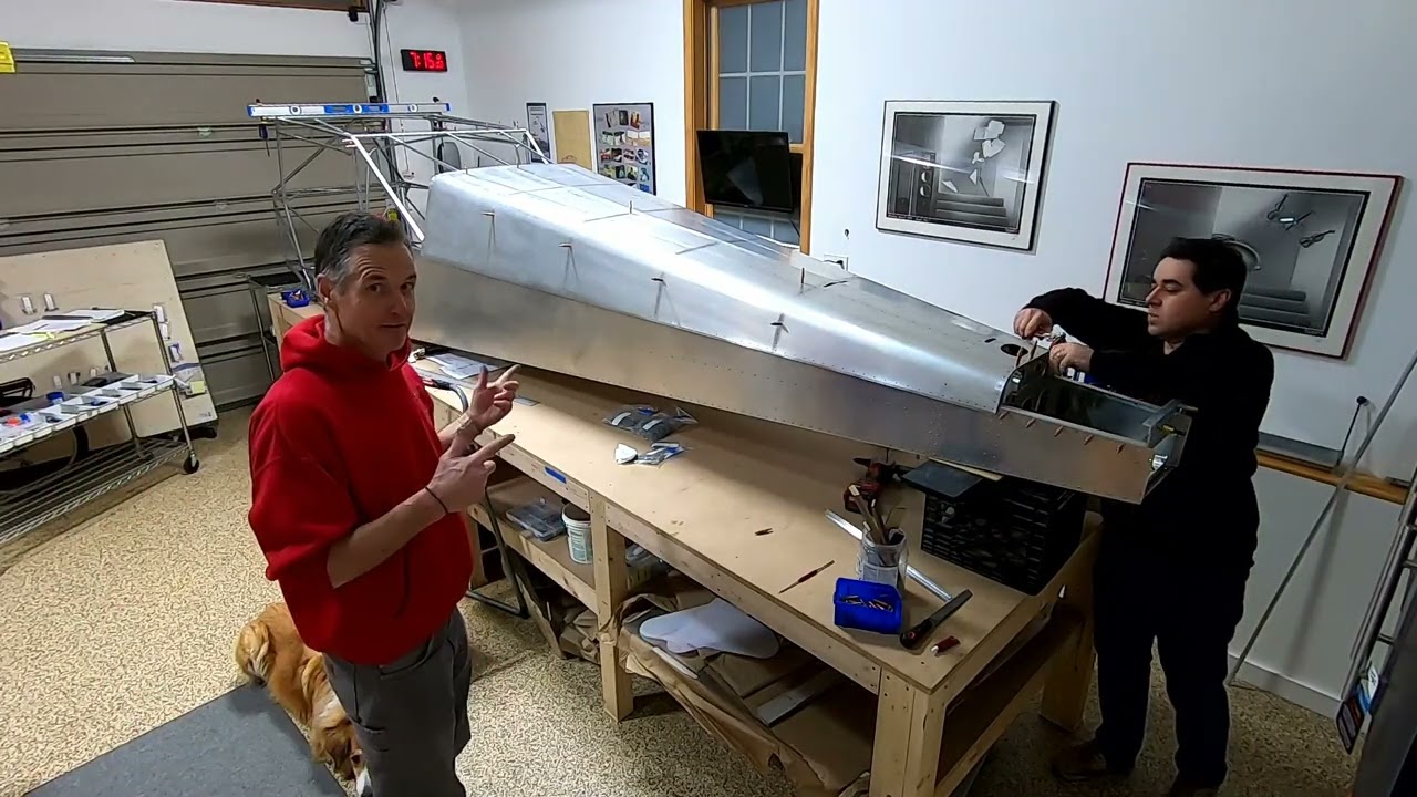 RANS S-21 (038) Final prep and riveting upper tailcone skins