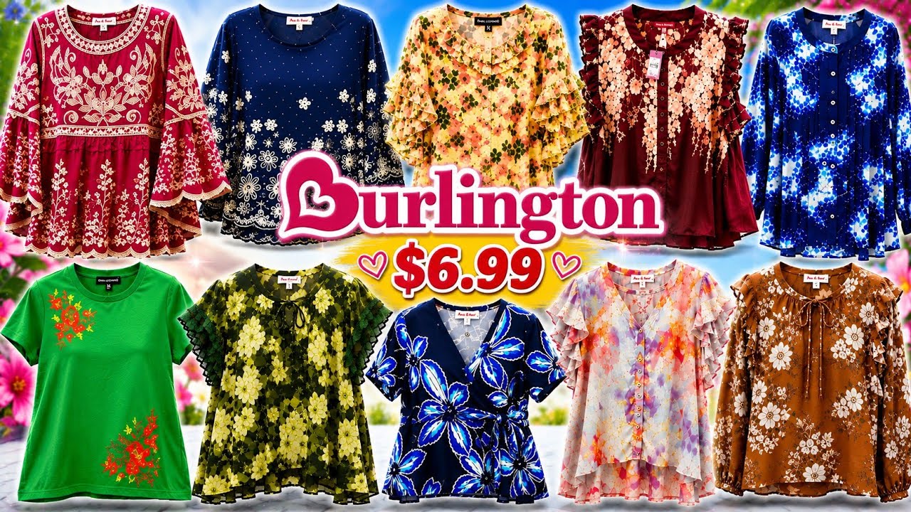 ❤️BURLINGTON NEW ARRIVALS‼️FASHION BLOUSES/TOPS FIND FOR LESS $6.99 | BURLINGTON SHOPPING 2026