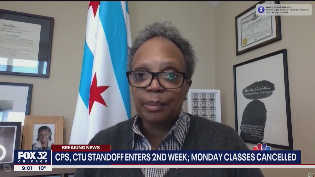 Class officially canceled in Chicago Public Schools Monday as standoff drags on
