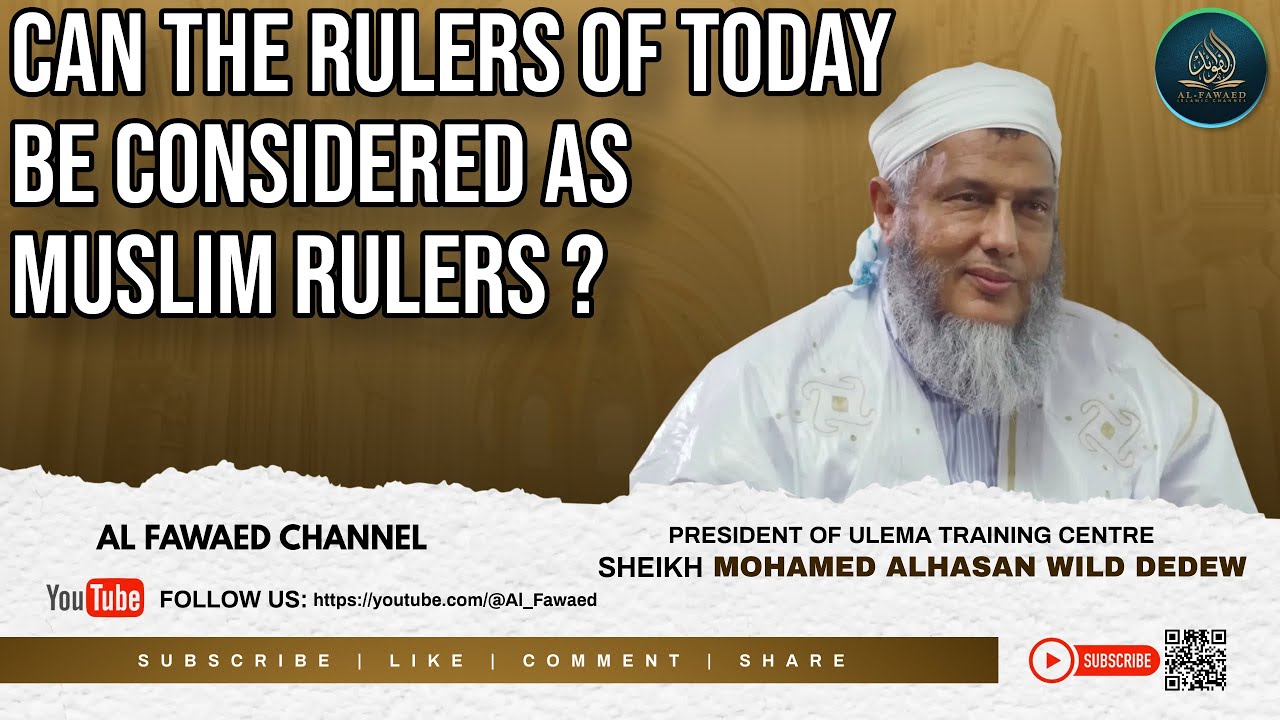 Can the rulers of today be considered as 