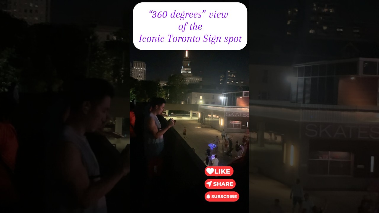 Infamous Toronto Sign at night #viral #travel #toronto #lifeisbutadream #explore #holiday