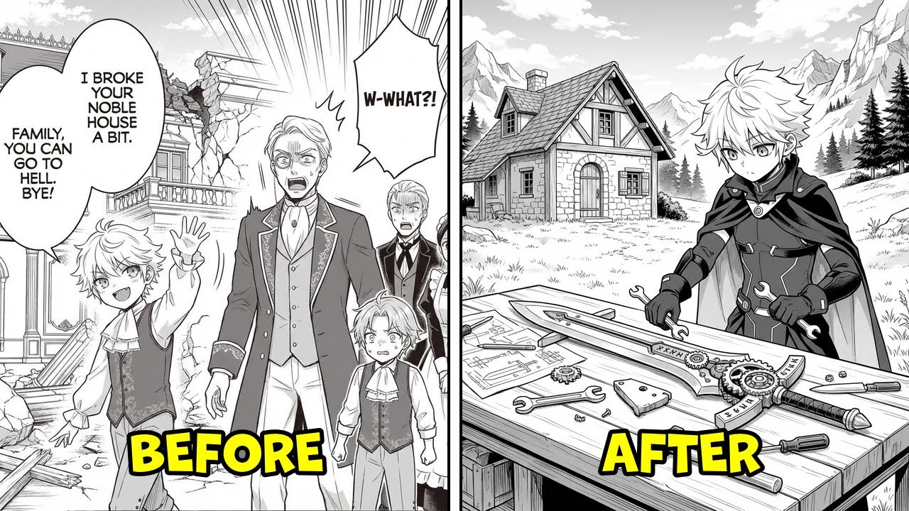 EXILED NOBLE DESTROYED HIS FATHER'S HOUSE, BECAME AN ADVENTURER IN NEW LANDS | MANGA RECAP