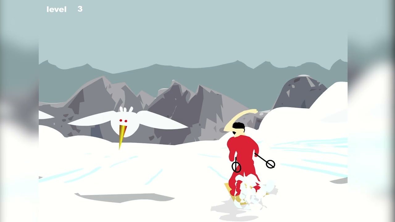 Ski 2000 Flash Game