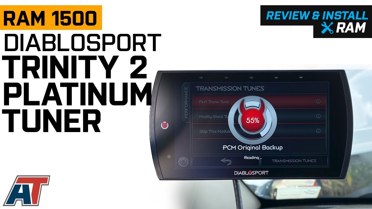 2015-2017 RAM 1500 Diablosport Trinity 2 Platinum Tuner and PCM Swap Kit Review & Install