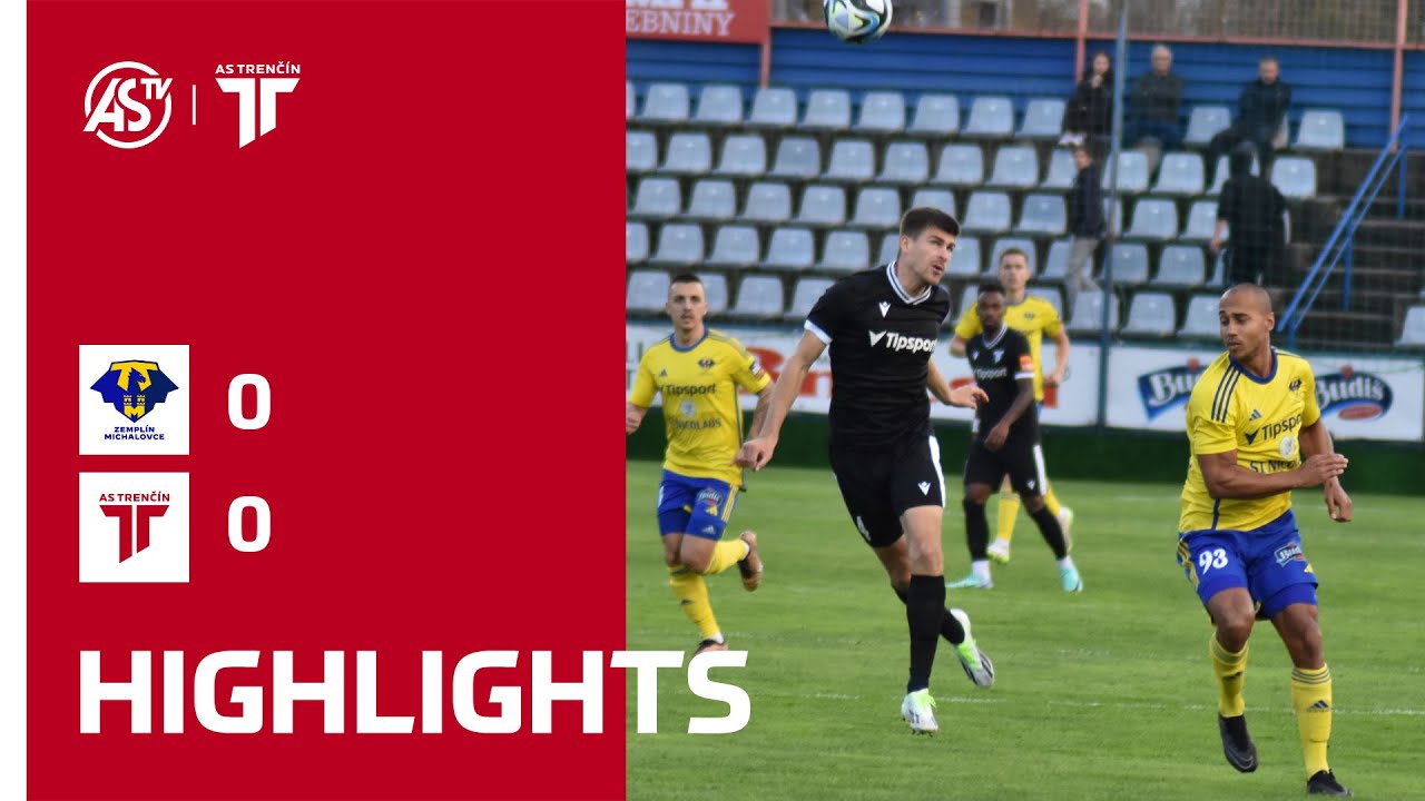 NIKÉ LIGA | Highlights | MFK Zemplín Michalovce - AS Trenčín 0:0