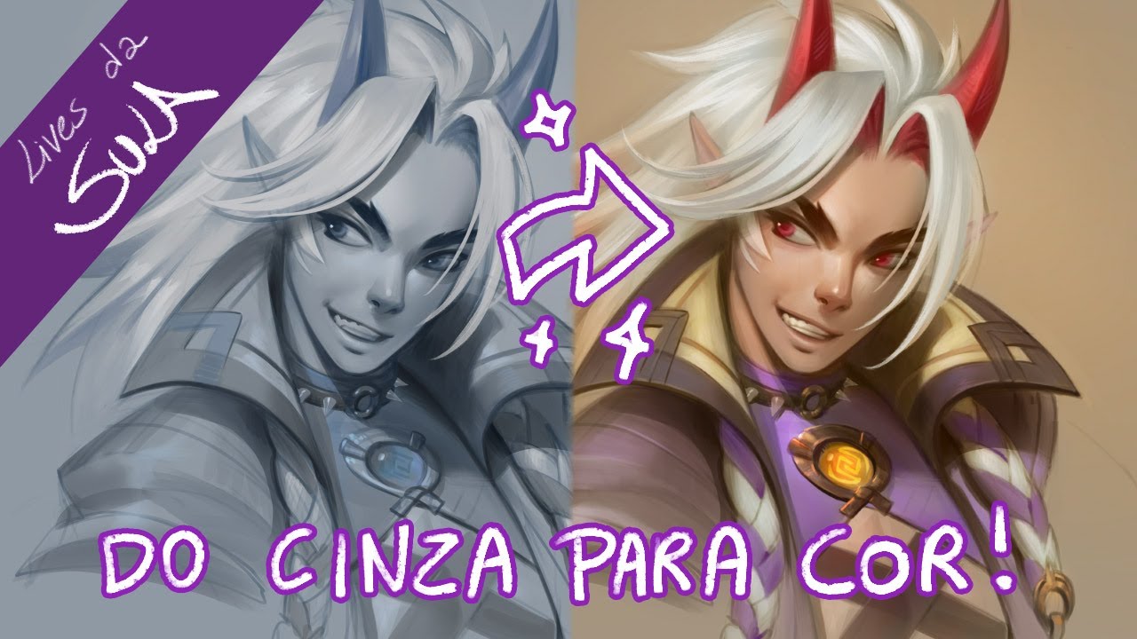 [Lives da Sula] Colorizando do Preto e Branco!