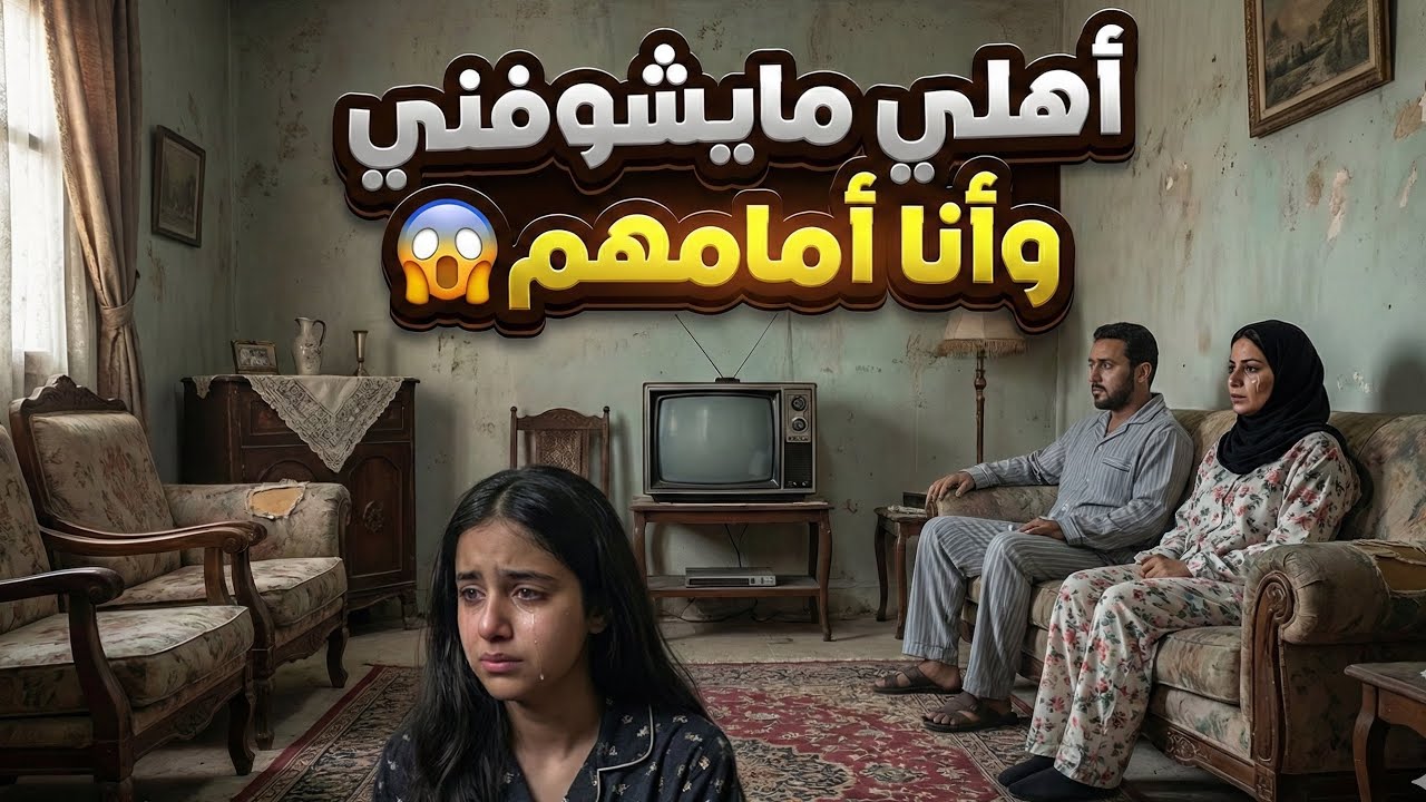 اهلي مايشوفوني ! وانا بنص الصالة😱