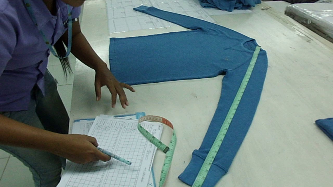How to check knit Garment Measurements