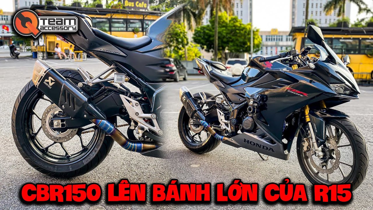 Honda CBR150R 2021 Độ Vành LỐP “SIÊU TO KHỔNG LỒ” I Honda CBR150R Độ Lốp 180 QUÁ NGẦU Và ĐẸP