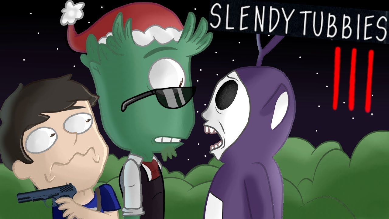 ESCUELA EMBRUJADA Y SLENDYTUBBIE MONSTRUO DE LA CUEVA! (Slendytubbies 3 Funny Moments con Elilobos)
