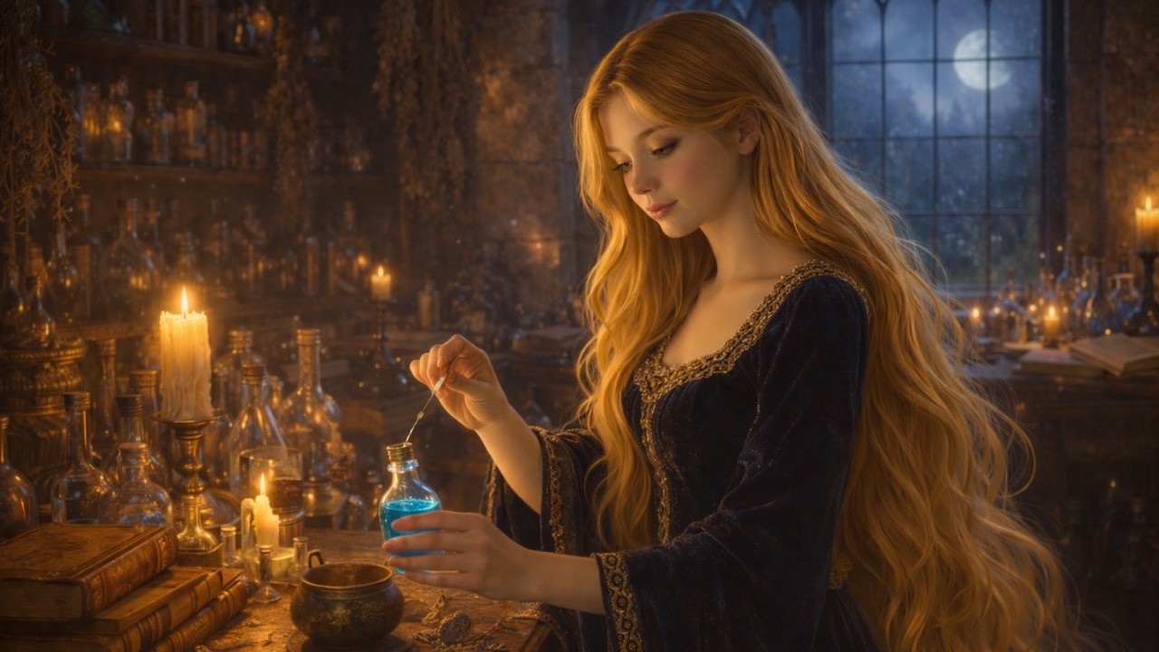 🕯️ Moonlit Alchemy · Candlelit Ambience for Reading & Stillness