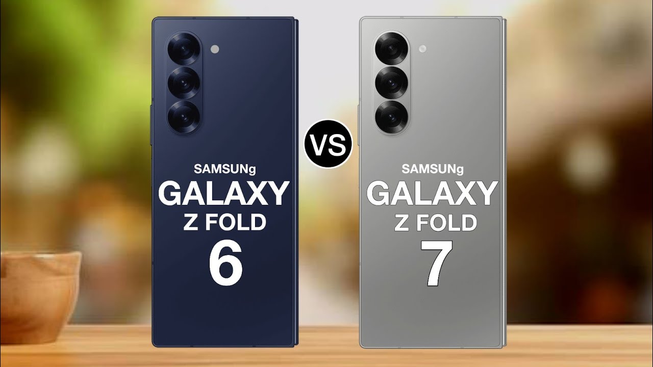 Samsung galaxy z fold 6 vs Samsung galaxy z fold 7 - full comparison ⚡#galaxyzfold7