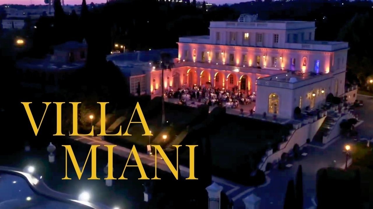 Luxury destination wedding video, Roma Villa Miani