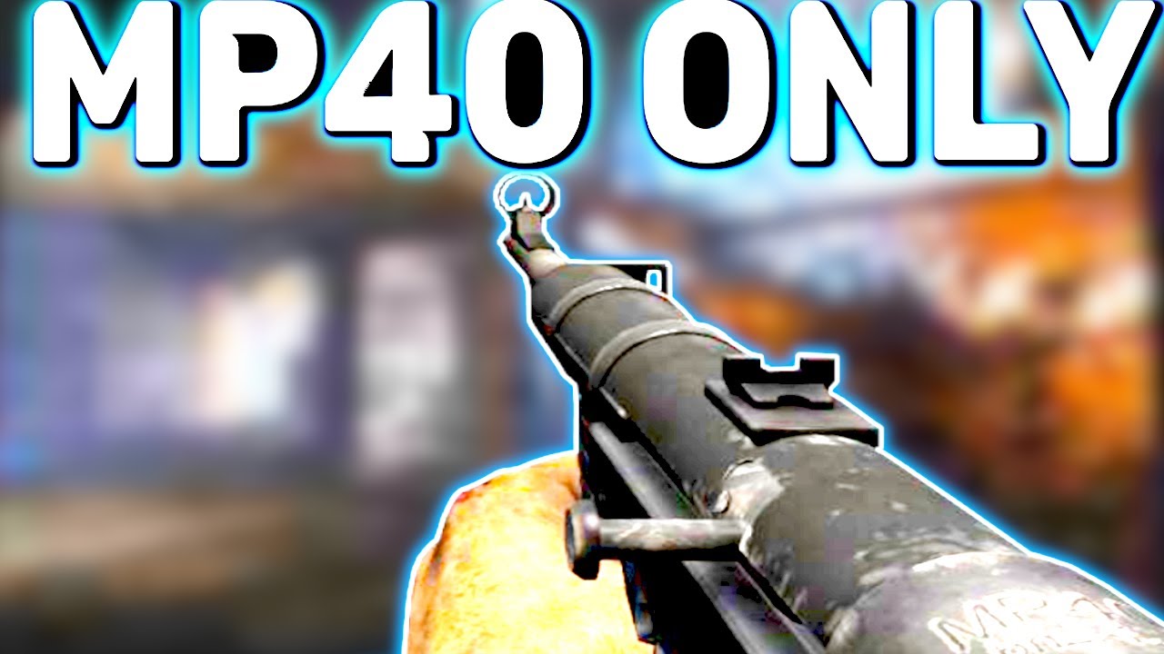 EVERY World At War Zombies Map MP40 ONLY
