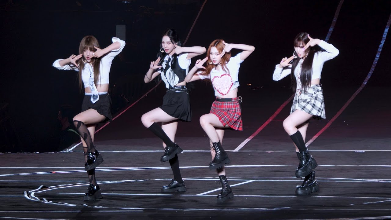 220820 에스파 aespa 'Girls’ 4K 60P 직캠 @SMTOWN 라이브 by DaftTaengk