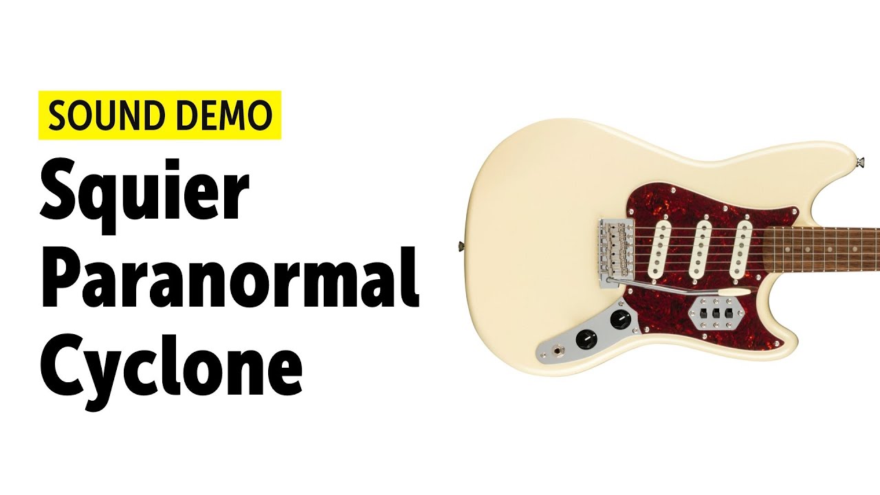 Squier Paranormal Cyclone - Sound Demo (no talking)