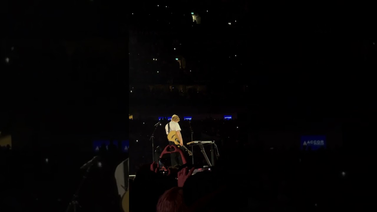 Eyes closed - Ed Sheeran Sydney Australia 