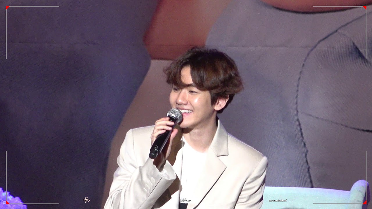 190503 큥파 백현 데뷔 후 가장  벅찬 순간+에리들이 가장 보고플 때는? [4K 직캠]