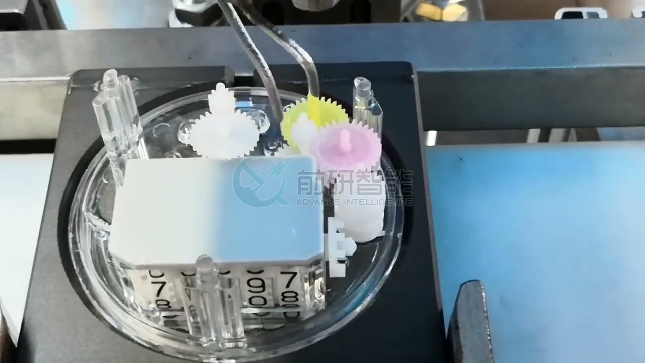 gear automation assembly，Water meter register Automatic assembly line