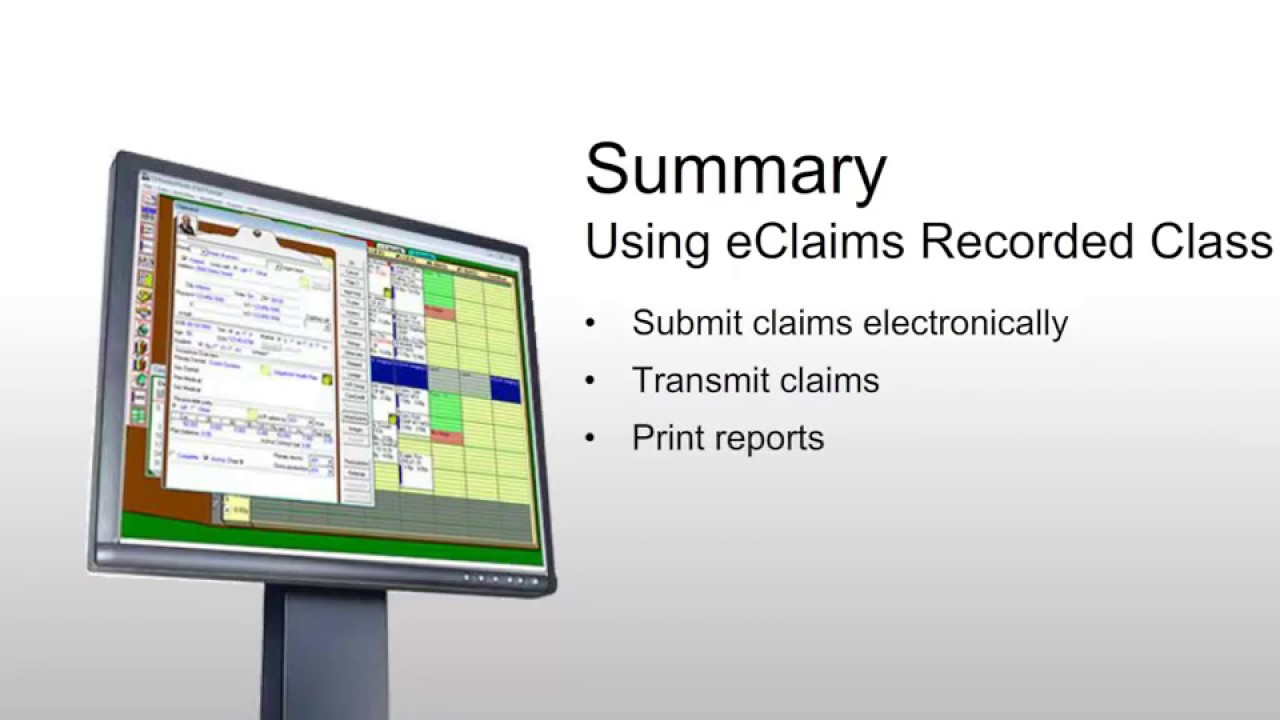 PracticeWorks: Getting Started with eClaims Recorded Class