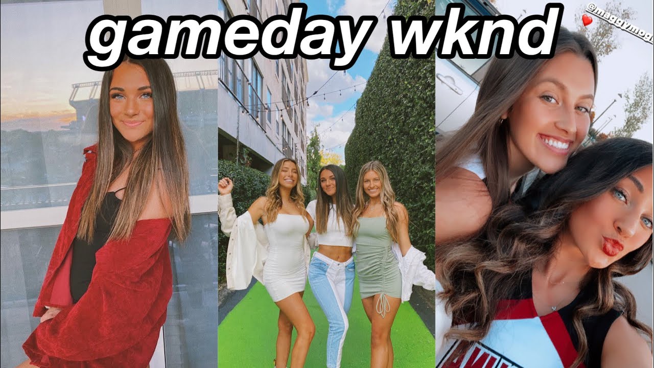 Weekend Vlog | Texas A & M vs. USC, cheer practice, brunch, cooking