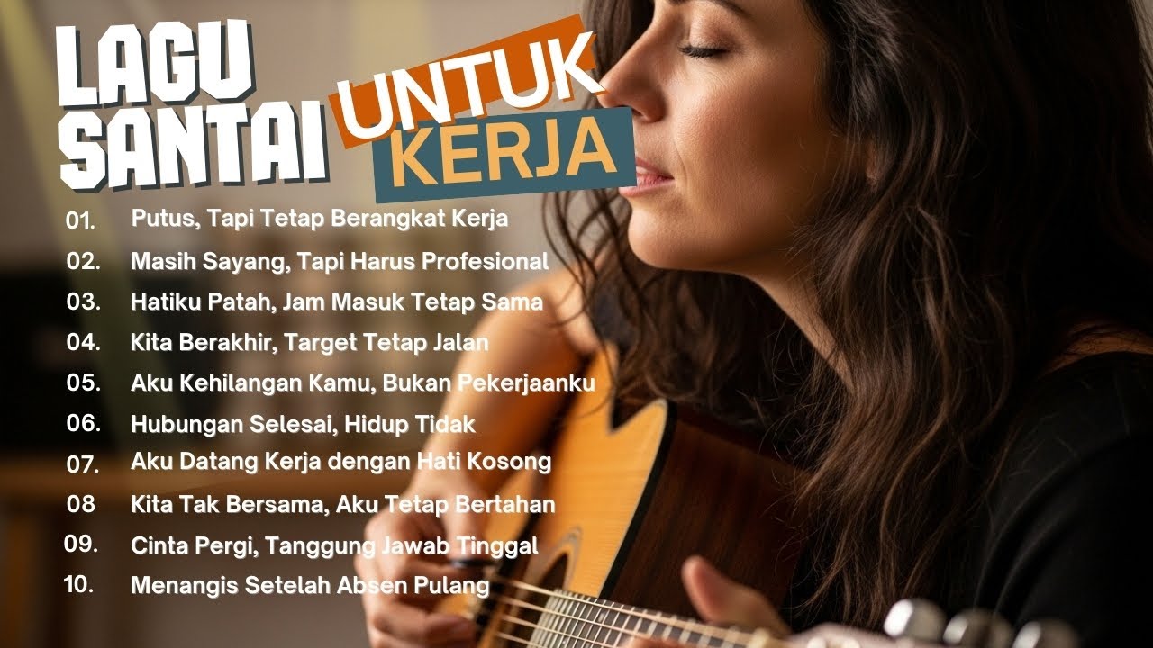 🎶 Musik Kerja Santai Tanpa Tekanan 2026 | Lagu Slow Rock & Mellow Full Album