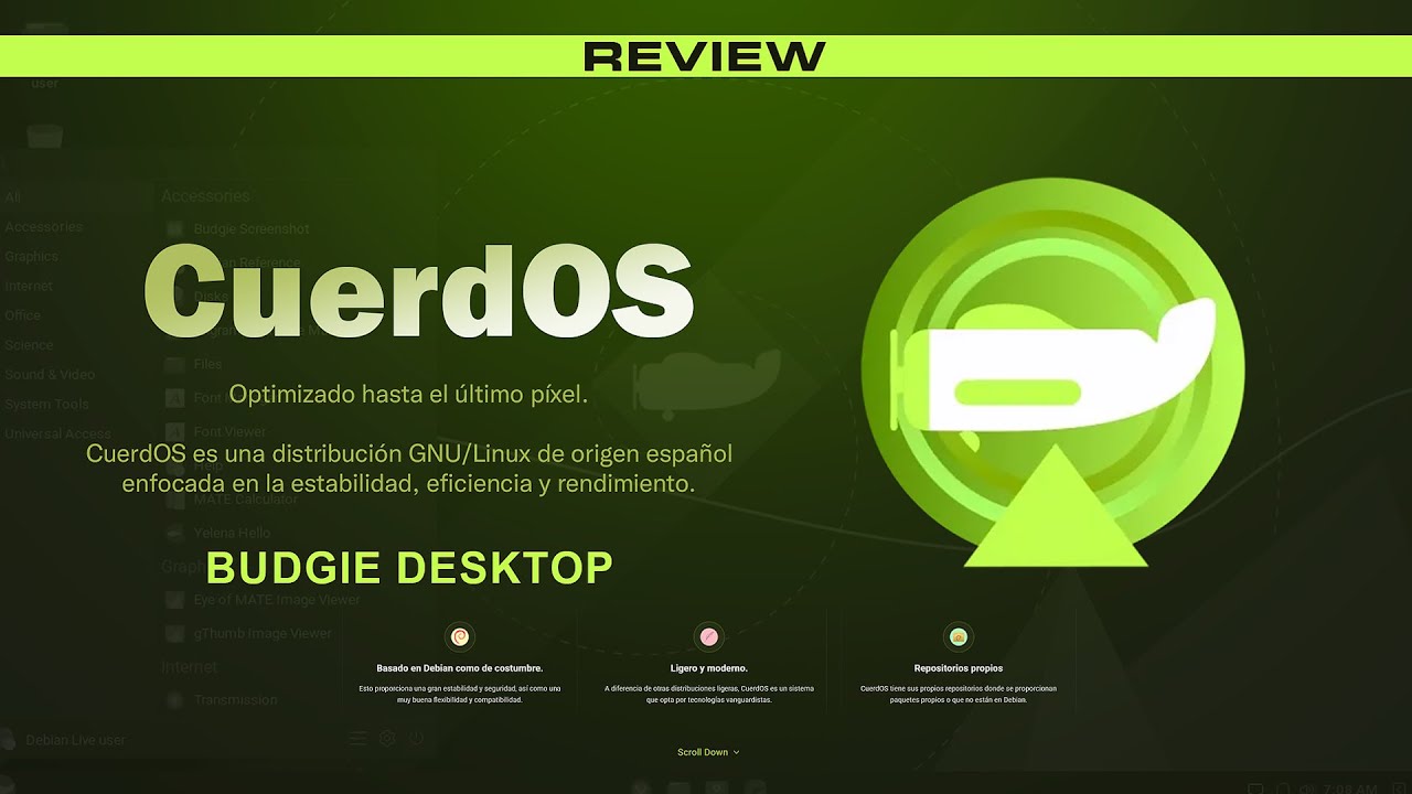 CuerdOS Linux | BUDGIE The best in one place