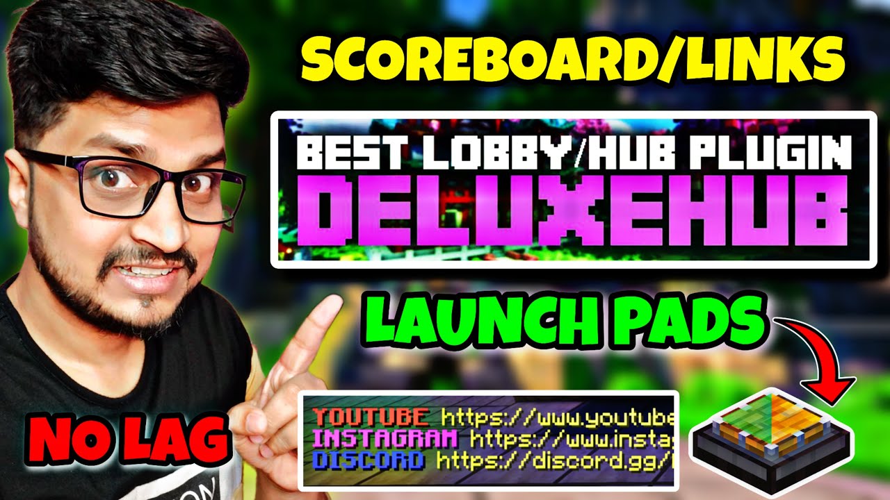 How To Setup Deluxe Hub Plugin | Best Lobby Plugin | How To Setup Lobby in Minecraft Server Tutorial