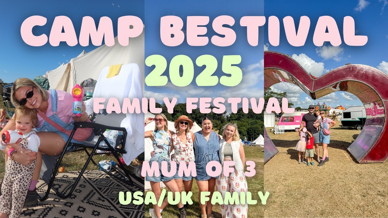 Camp Bestival 2025 - Mum of 3 - Family Festival - Caroline x