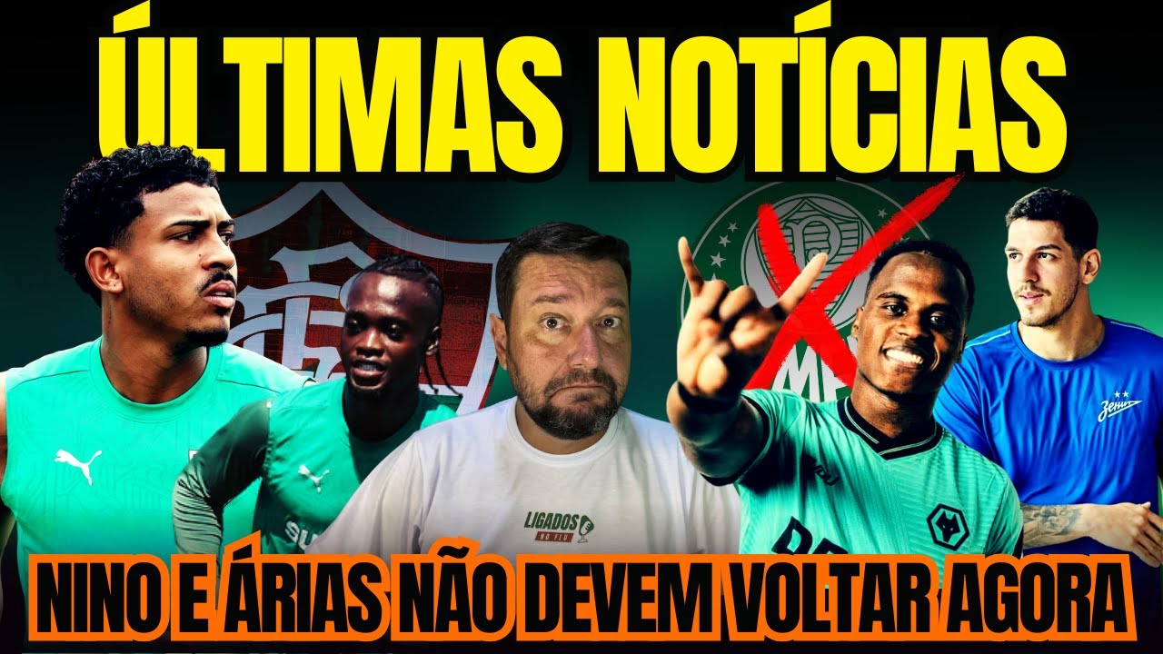 🚨FLU COM DÚVIDAS PRA QUINTA. BOA NOTÍCIA SOBRE JK. FLA COM TITULARES? HINESTROZA NO RIVAL.