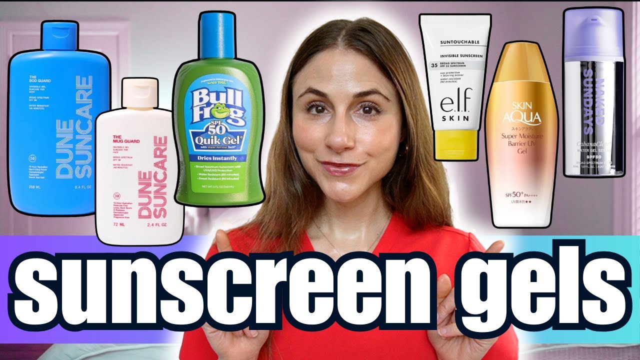 *BEST* Sunscreen Gels With NO WHITE CAST 2025