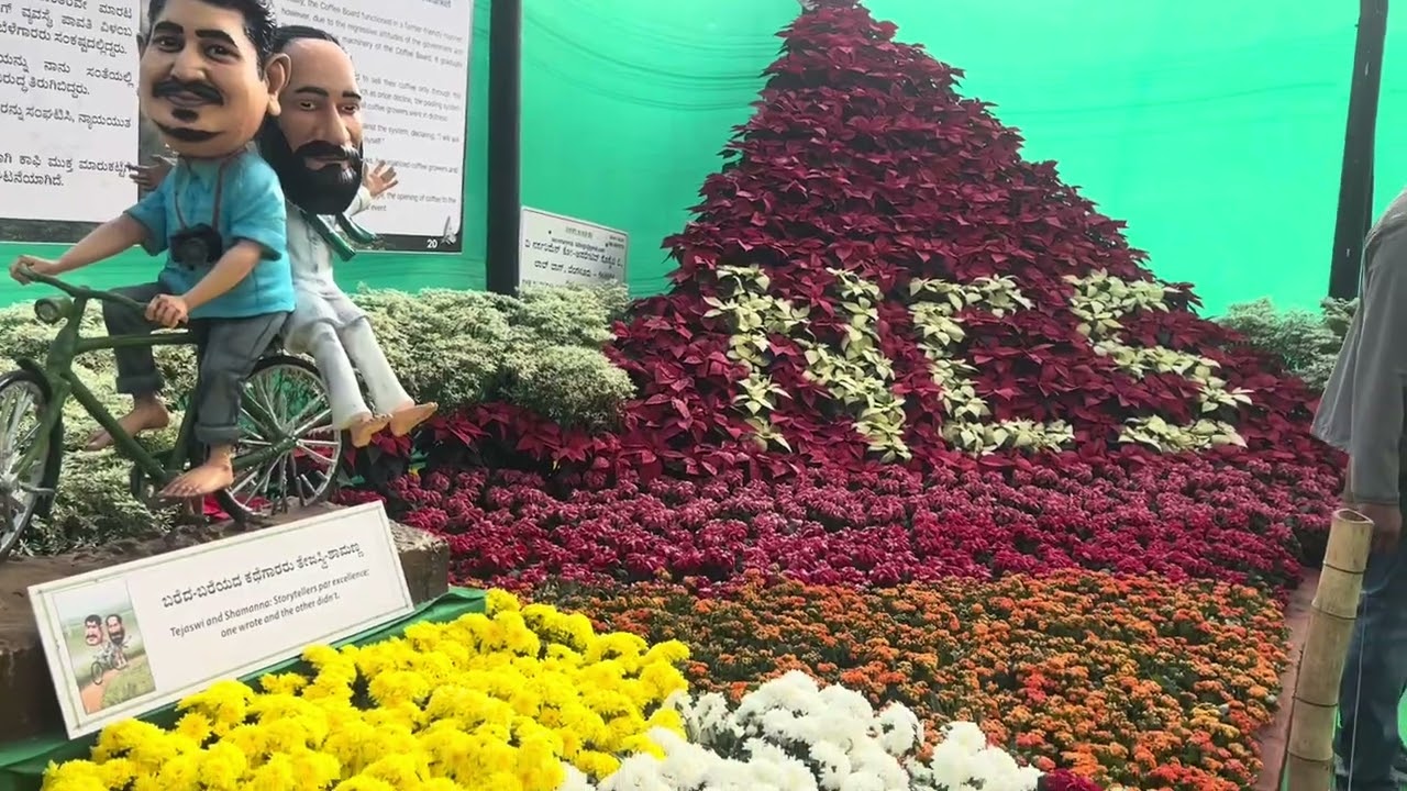 A GLIMPSE OF REPUBLIC DAY 2026 FLOWER SHOW AT LALBAG BANGALORE 