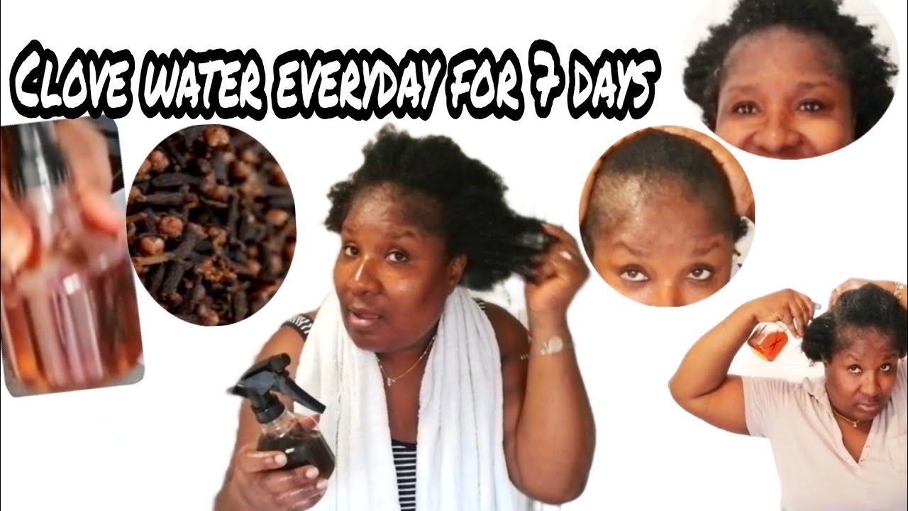 I AM STILL SHOCKED!!! I used Clove water on my hair everyday for 7days and this happened