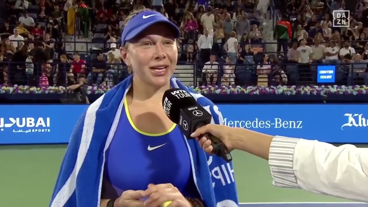 Amanda Anisimova QF Dubai '26
