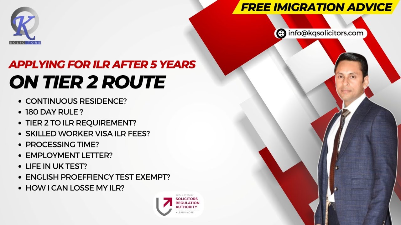 Applying for ILR After 5 Years | Tier 2 to ILR Requirements | Tier 2 to ILR |