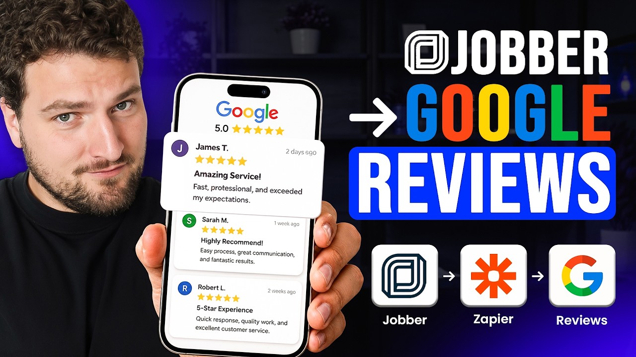 How to Automatically Send Google Review Requests in Jobber Using Zapier
