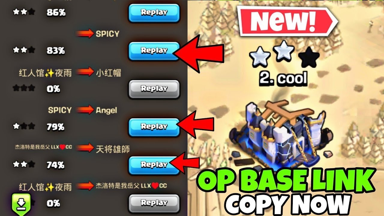 2025 New Th18 War Base Link With Replay Proof | Th18 Anti 2 Star War Base | COC Th18 War Base