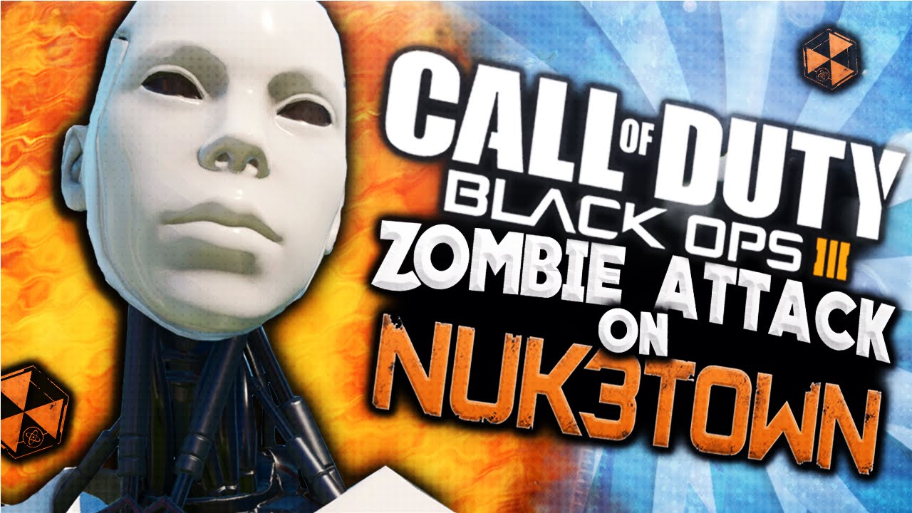 BO3 ZOMBIES ATTACK ON NUK3TOWN!! (Black Ops 3 Funny Moments / Easter Egg) | Whos Chaos