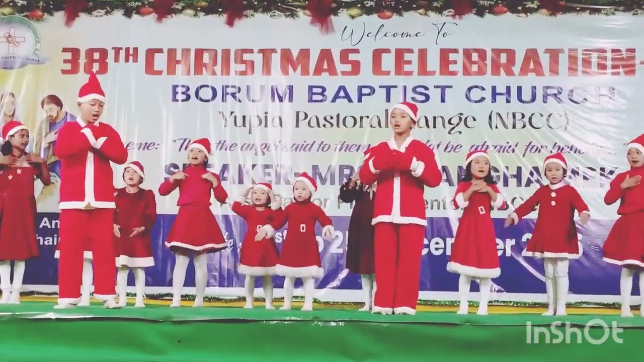 38th Christmas celebration at Borum Baptist Church.Cultural events on 21.12.2025