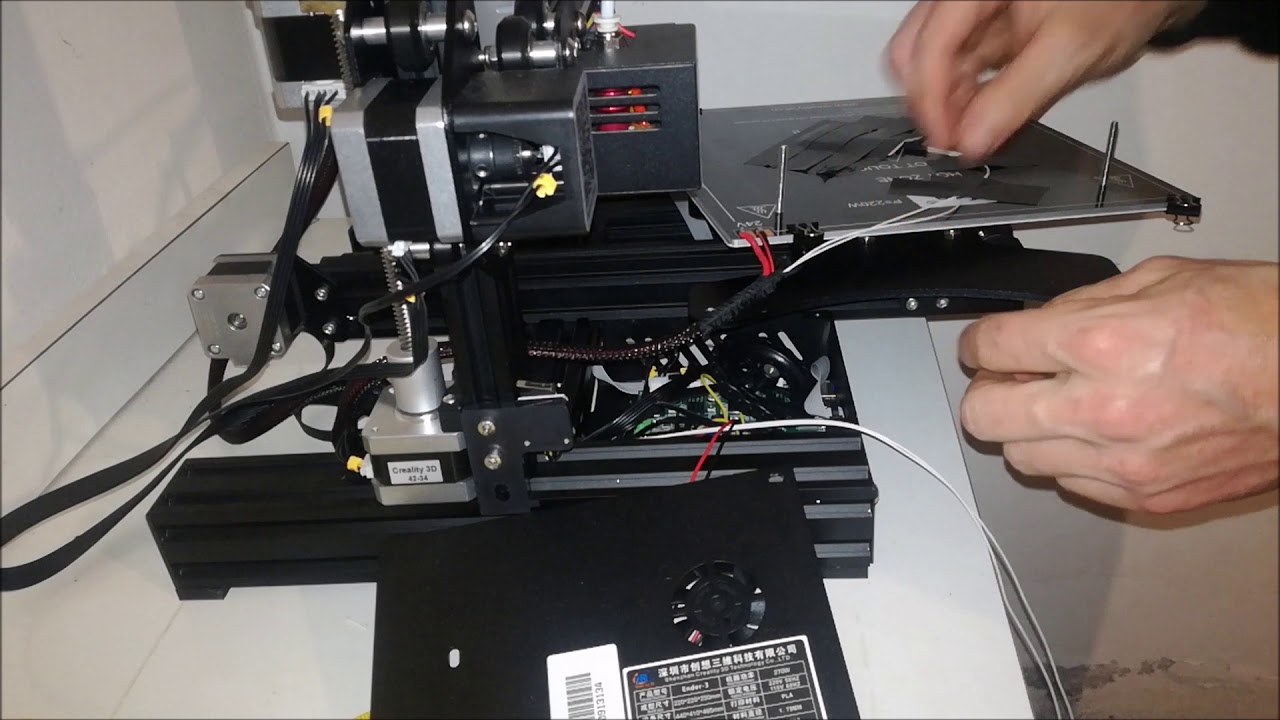 Creality Ender 3 piatto non scalda
