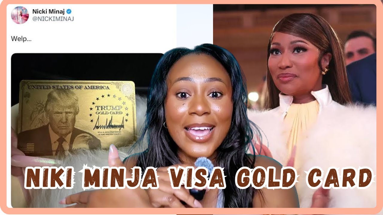 Niki Minja Didn't Come To Play She Received A Visa Gold Card From President Donald Trump