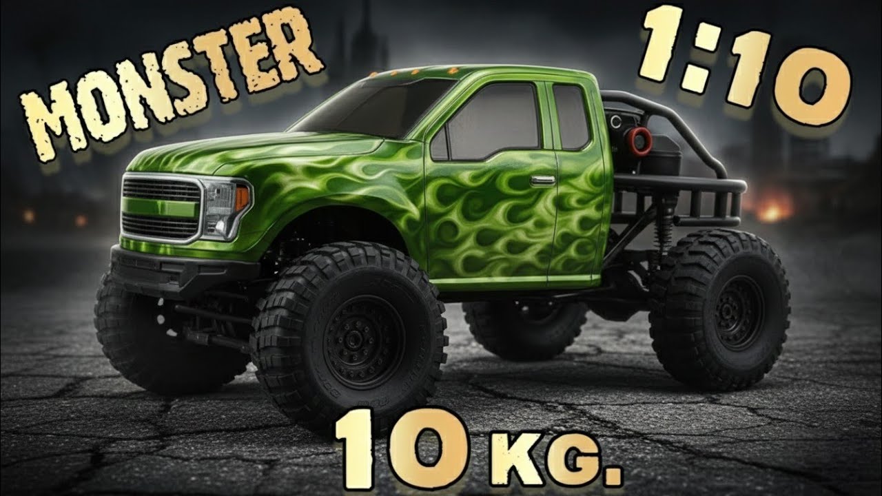 Traxxas TRX4 новый проэкт!!! Proline body FORD F-250