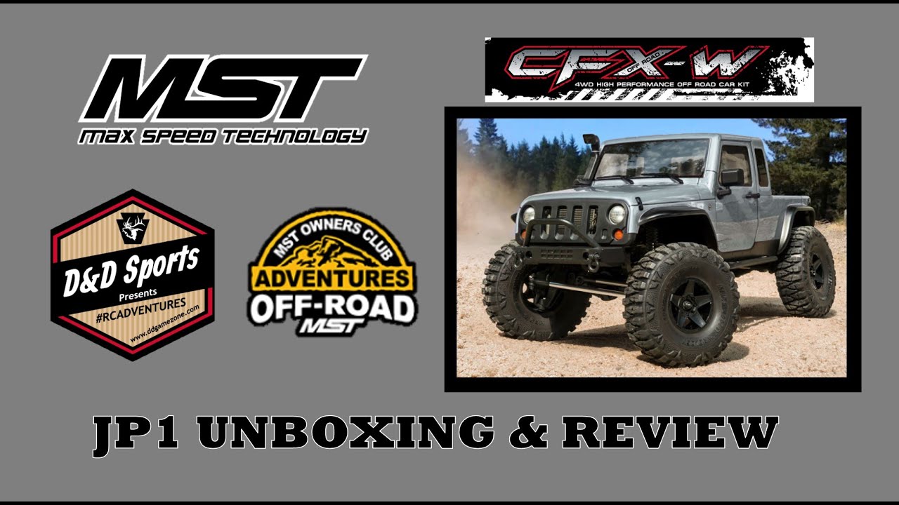 Распаковка Max Speed ​​Technology MST JP1 #RCADVENTURES